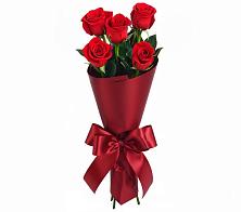 Букет 5 Красных роз Эдлесс Лав в Войсковицы