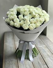Букет 35 Белых роз в Войсковицы