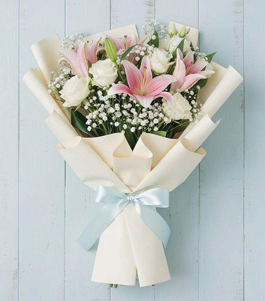 Букет цветов из: Лилии в Войсковицы