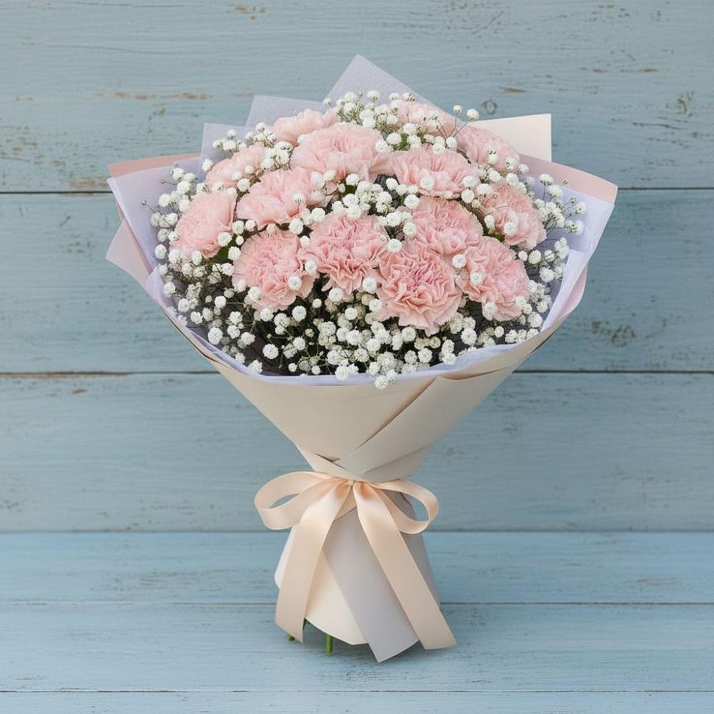 Букет цветов из: Гвоздики в Войсковицы