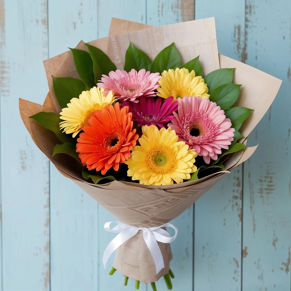 Букет цветов из: Герберы в Войсковицы