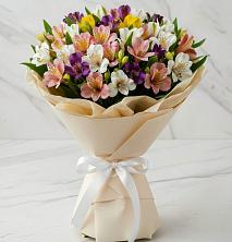 Букет цветов из:  Альстромерии в Войсковицы