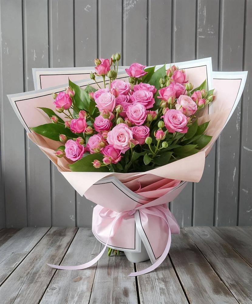 Букет Розовый кустик в Войсковицы
