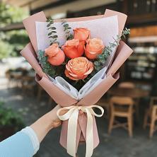 Букет цветов из:  Розы в Войсковицы