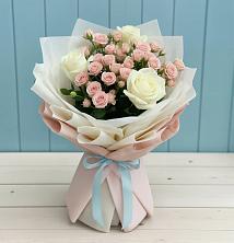 Букет цветов из:  Розы в Войсковицы