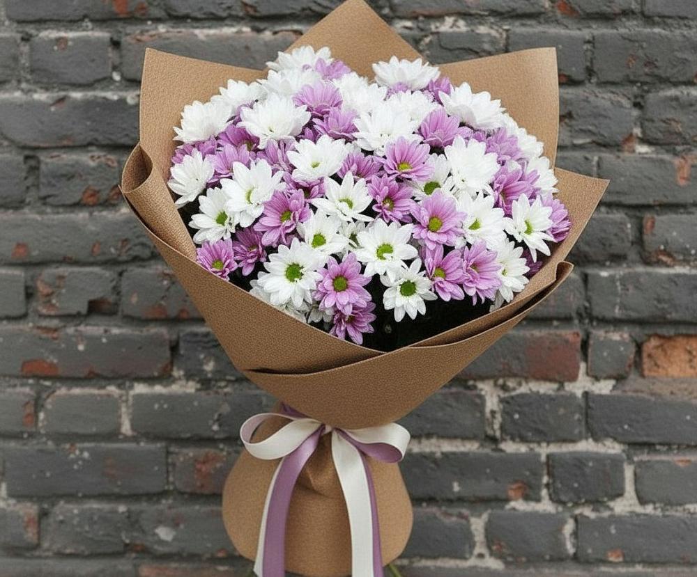 Букет цветов из: Хризантемы в Войсковицы