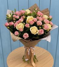Букет цветов из:  Розы в Войсковицы