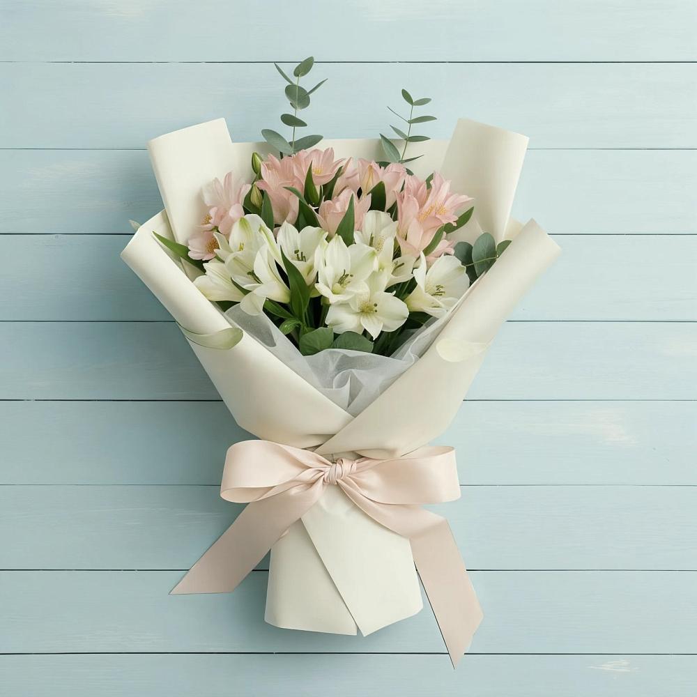 Букет цветов из: Альстромерии в Войсковицы