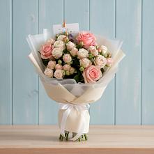 Букет цветов из:  Розы в Войсковицы