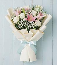 Букет цветов из:  Лилии в Войсковицы